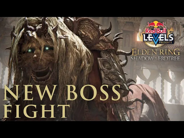 THE DIVINE BEAST DANCING LION in Red Bull Levels | ELDEN RING Shadow of the Erdtree DLC
