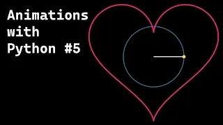 Creating animations with Python manim 5