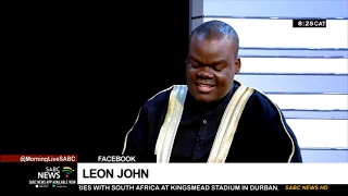 leon john pours heart out in song