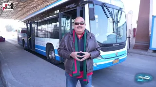 جولة فى المحطة   أرخص وأسهل وسائل المواصلات من وإلى مطار القاهرة دندنها
