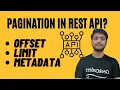 What is Pagination in Rest-API in Python OFFSET AND LIMIT CONCEPTS DATA ENGINEER CONCEPT