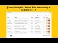 jQuery Bootgrid - Server Side Processing in Codeigniter