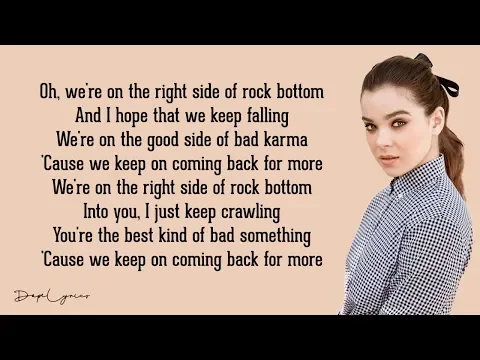 Download MP3 Hailee Steinfeld - Rock Bottom (Lyrics) 🎵