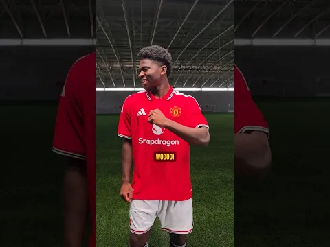 Carlos Baleba LOVES TO DANCE 🕺 (via manutd/IG)