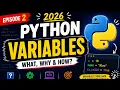 Python Variables for Beginners Easy Explanation Telugu English 2026