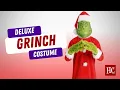 Deluxe Grinch Costume Perfect for Holiday Fun