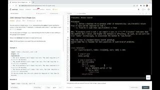 leetcode 2594 Minimum Time to Repair Cars - binary search