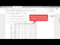 Sort values in python Pandas A-Z