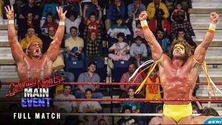full match hogan u0026 warrior vs mr perfect u0026 genius saturday night s main event jan 27 1990