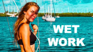 Sailing Liberty- Fixing Beneteau Thru-Hull How To/ Pickling Ginger 5 Min/ Water Pressure Pump DIY