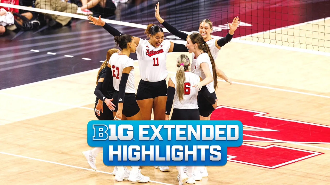 UCLA at Nebraska | Extended Highlights | Big Ten Volleyball | 10/22/2026