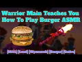Warrior Main Gently Teaches You How To Play Burger ASMR Wynncraft M4A Loud Big Mac