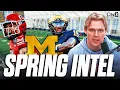 Michigan Spring Practice INTEL Kyle Whittingham Era Is INTENSE Bryce Underwood Latest WR BUZZ