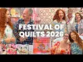 Festival of Quilts 2026 John Scott exclusive fussy cutting demo with Suzanne Campion much more