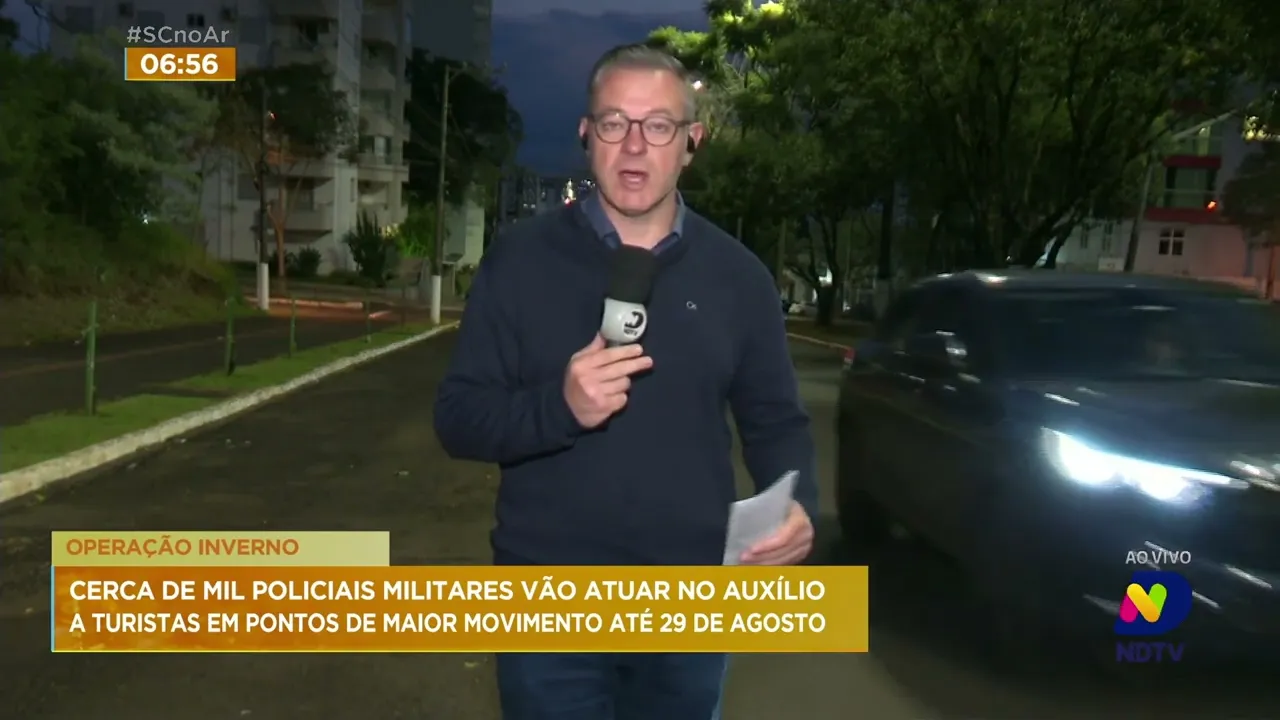 PMSC lança Operação Inverno 2023