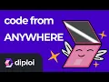 The easiest way to start Remote Development Environments and code without local install using Diploi