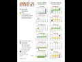 Commerce ISD Calendar Proposal 2020 2021
