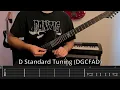 Sepultura - Territory (Rhythm Guitar Cover + Screentabs)