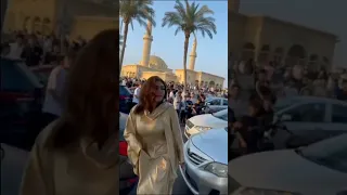 كسرو عربية هدير عبدالرازق ف صلاه العيد Reels اكسبلور اهلاوي News New Song Shorts Tiktok 