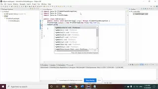 Java tutorial 23 - PrintStream
