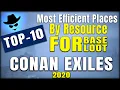 Most Efficient Places By Resource Conan Exiles Top-10