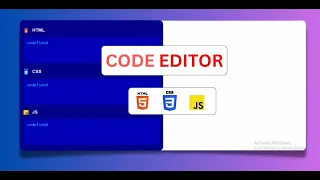 Build Live Code Editor Like CodePen W3School JsFiddle JsBin Without Plugins html css
