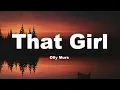 Download Lagu Olly Murs - That Girl (Lyrics)