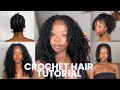 I Installed This Crochet Hair in ONE HOUR ISEE HAIR Kinky Curly Crochet Extensions - TUTORIAL