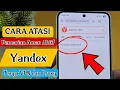 Cara Atasi Pencarian Aman Aktif di YANDEX Terbaru || 100% Berhasil