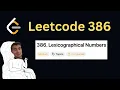Daily LeetCode Challenge Day 327 Lexicographical Numbers