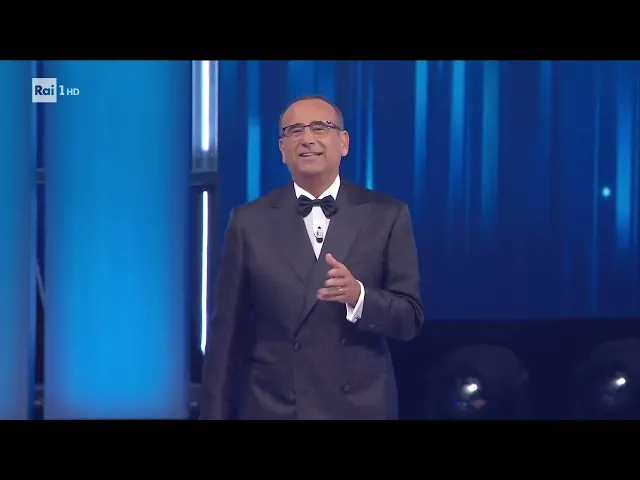 Sanremo 2026 - L'ingresso di Giorgia Cardinaletti al Festival