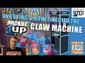 Unboxing and How to Build the Arcade 1UP Claw Machine Step-by-Step