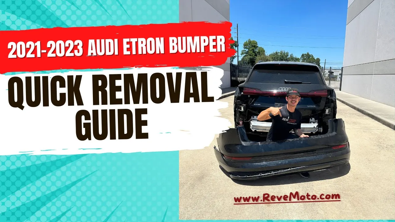 2022-2024 Audi Q4 e-tron : Rear Bumper Painted (Upper Cover)