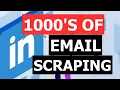 Scrape LinkedIn Extract Emails from LinkedIn Profiles Email Scraping