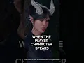 Secret scene where your character is voiced