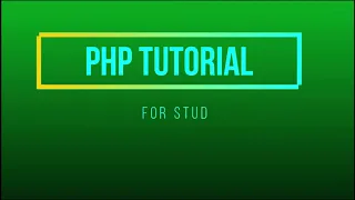PHP OPERATORS PHP PROGRAMMING WEB DEVELOPMENT MySQL DATABASE