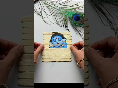 Little  krishna drawing #krishna #littlekrishna #shorts #viral #janmashtami ￼