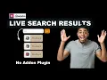 Elementor Pro Product Live Search Result No Addon Plugin Needed Tips Tricks