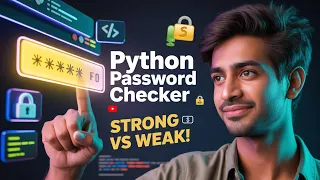 Python Password Strength Checker Project Beginner Python Project Explained in Hindi