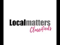 How to upload a classified advert to the Local Matters website