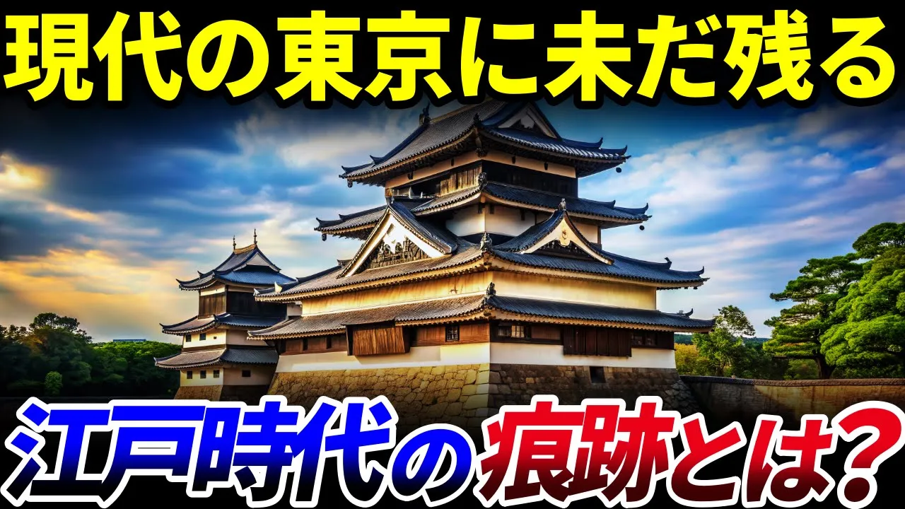 【ゆっくり解説】東京の地下から江戸城の●●が…現代にも残る東京にある「江戸時代」の痕跡とは?を解説