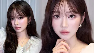 recreating meovv annas makeup elegant u0026 glamorous cool beauty look nude tone makeup