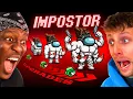 SIDEMEN AMONG US BUT THE IMPOSTORS ROLE UPGRADES WITH EVERY KILL