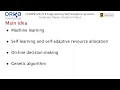 Self learning and self adaptive resource allocation for cloud based software services