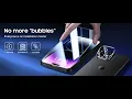 Uyiton iPhone Screen Protector Camera Lens Protector Installation