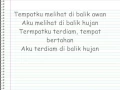 Download Lagu Peterpan Dibalik awan (Lyric)
