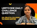 Leetcode 944 Delete Columns to Make Sorted Java Simple Appraoch Daily Challenge