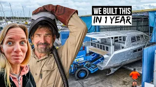 1 Year Down – The Truth About This Dream (Aluminum Catamaran Build Pt. 37)