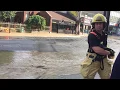 Sewer overflowing in Montreal