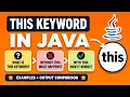 this Keyword in Java Without this vs With this Java Interview Questions Answers